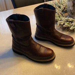 Georgia boots leather upper